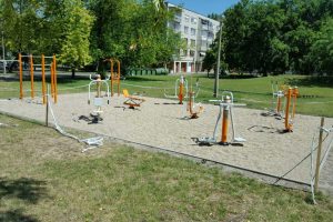 fitness park készítés